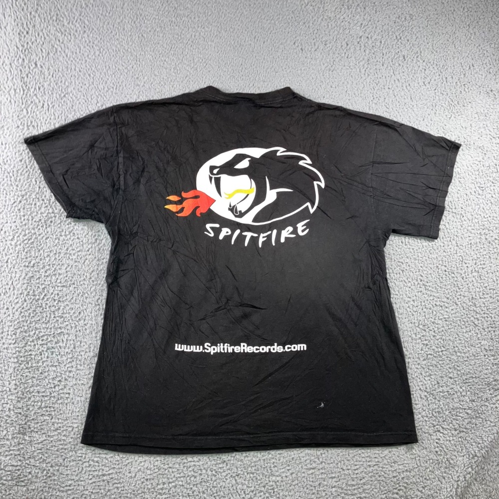 Vtg Delta Saturday Night Rocks T-Shirt Men XL Eddie Trunk WNEW Spitfire Records